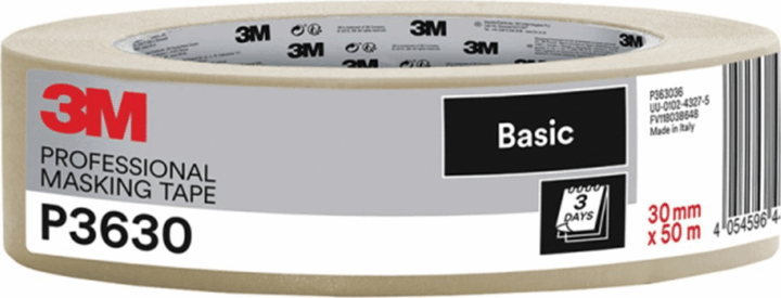 3M P3630 Scotch PRO Festő Maszkolószalag 30mmx50m - Bézs