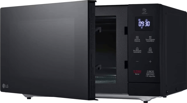 LG MS3032JAS NeoChef® Szabadonálló Mikrohullámú sütő 30L 1300W - Fekete