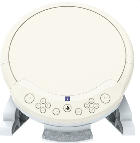 Hori Taiko No Tatsujin Vezetékes Dob Kontroller Gamepad (PS5 / PS4 / PC) - Fehér