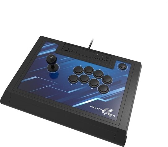 Hori Fighting Stick Alpha Arcade Vezetékes Kontroller Gamepad (PS5 / PS4 / PC) - Fekete