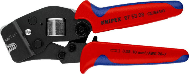 Knipex 97 53 08 Önbeállító Krimpelő fogó Knipex 97 53 08 Önbeállító Krimpelő fogó