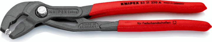 Knipex 85 51 250 A Rugószalag bilincsfogó - 250mm