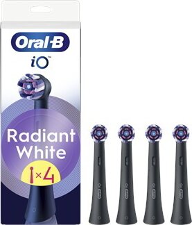 Oral-B iO Whitening Elektromos fogkefe Pótfej - Fekete (4db)