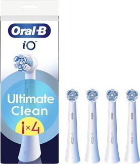 Oral-B iO UltimateClean Elektromos fogkefe Pótfej - Fehér (4db)