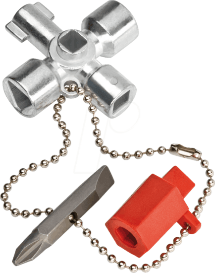 Knipex 00 11 02 Kapcsolószekrény kulcs