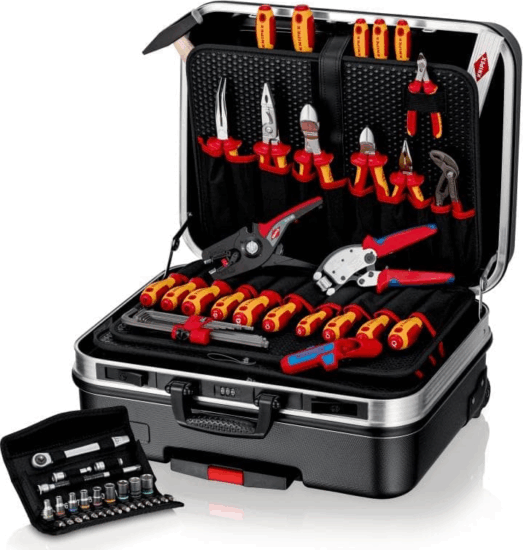 Knipex 00 21 06 BIG Basic Move Elektro+ Szerszámkészlet (68 db / csomag)