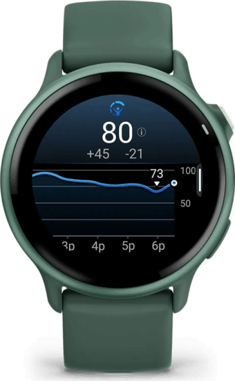 Garmin Vívoactive 6 Okosóra 45mm - Mohazöld