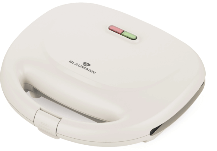 Blaumann BL-9019 szendvicssütő 750W - Krém Blaumann BL-9019 szendvicssütő 750W - Krém