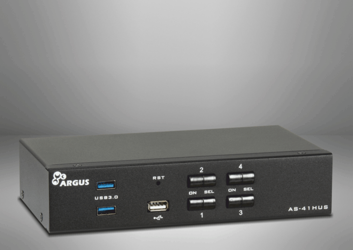 Inter Tech AC-41HUS 4-port IPC KVM Switch