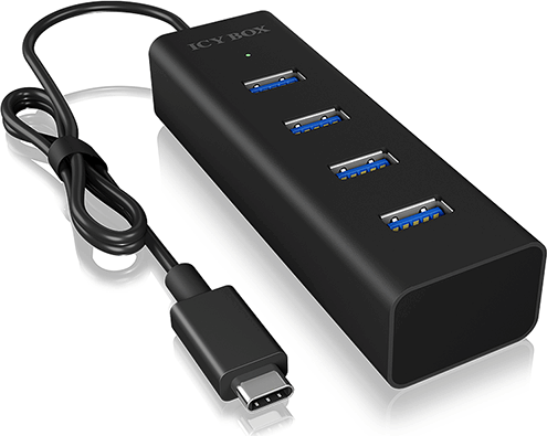 Icy Box IB-HUB1409-C3 USB 3.0 4-Port HUB
