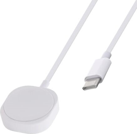Silveline USB-C Apple Watch töltő - Fehér