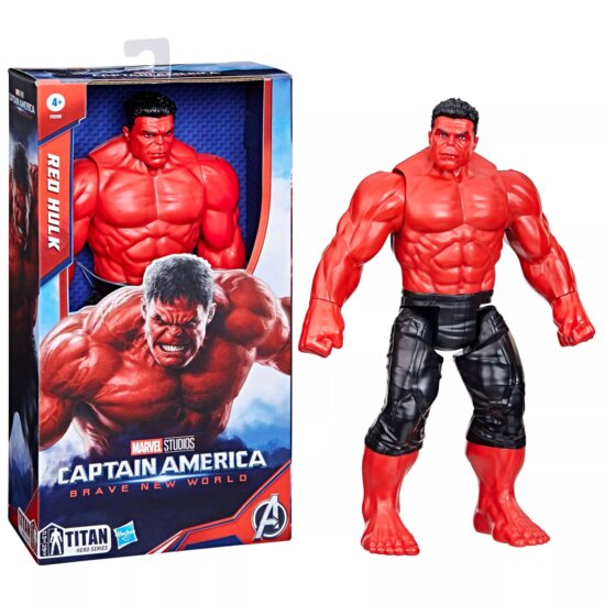 Marvel Titan Hero Deluxe Vörös Hulk Akciófigura 30cm