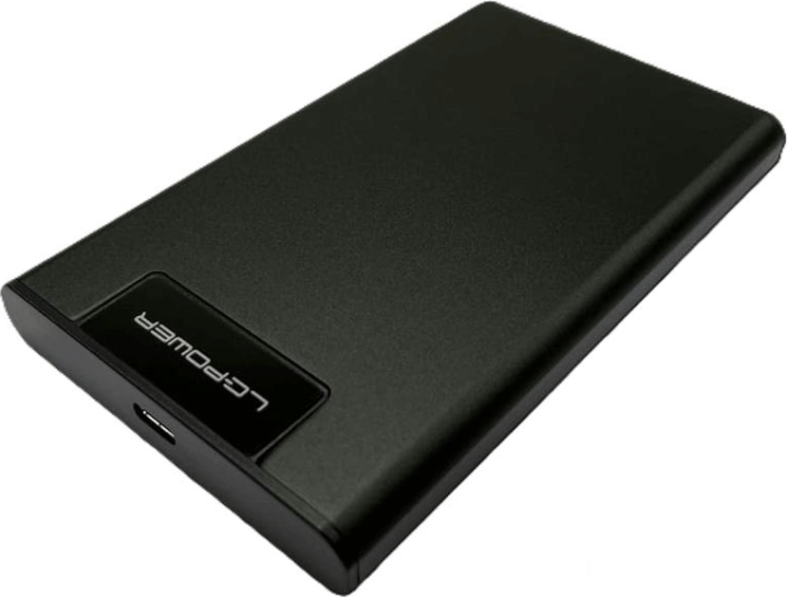 LC Power LC-25U3-C4 2.5" USB-C 3.2 Külső HDD/SSD ház - Fekete LC Power LC-25U3-C4 2.5" USB-C 3.2 Külső HDD/SSD ház - Fekete