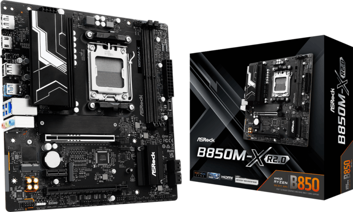 AsRock B850M-X R2.0 DDR5 AMD AM5 MicroATX Alaplap