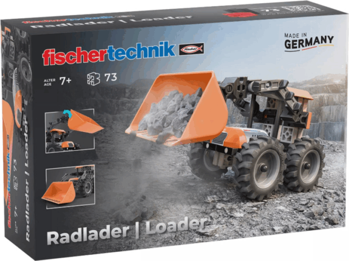 Fischertechnik 576106 Kerekes rakodógép 73 darabos Építőjáték