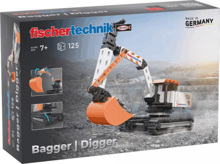 Fischertechnik 576104 Kotrógép 125 darabos Építőjáték