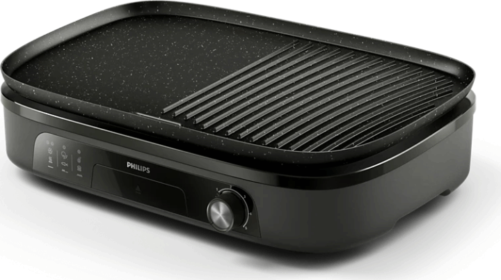 Philips Series 3000 HD6210/90 Elektromos Asztali Grillsütő 2400 Watt - Fekete Philips Series 3000 HD6210/90 Elektromos Asztali Grillsütő 2400 Watt - Fekete