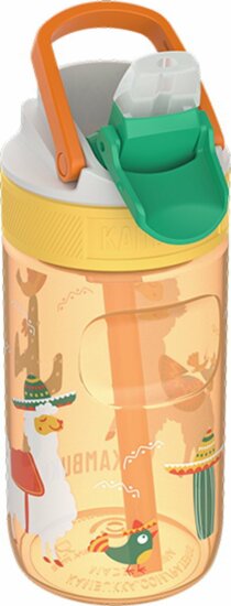 Kambukka Lagoon Mexican Parade 400ml Gyerek Kulacs - Narancssárga/Mintás Kambukka Lagoon Mexican Parade 400ml Gyerek Kulacs - Narancssárga/Mintás
