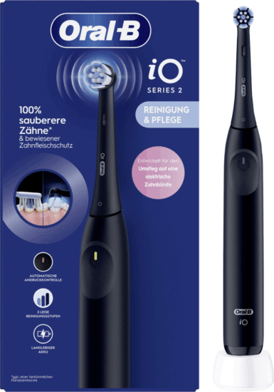 Oral-B iO Series 2 Magnetikus Elektromos fogkefe - Fekete