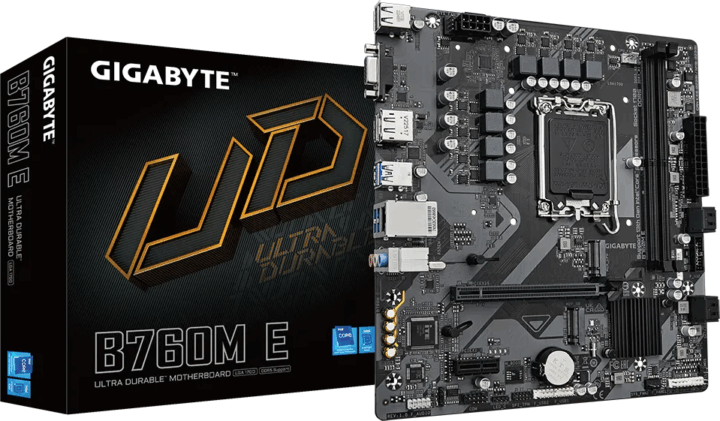 Gigabyte B760M E DDR5 Intel s1700 MicroATX alaplap