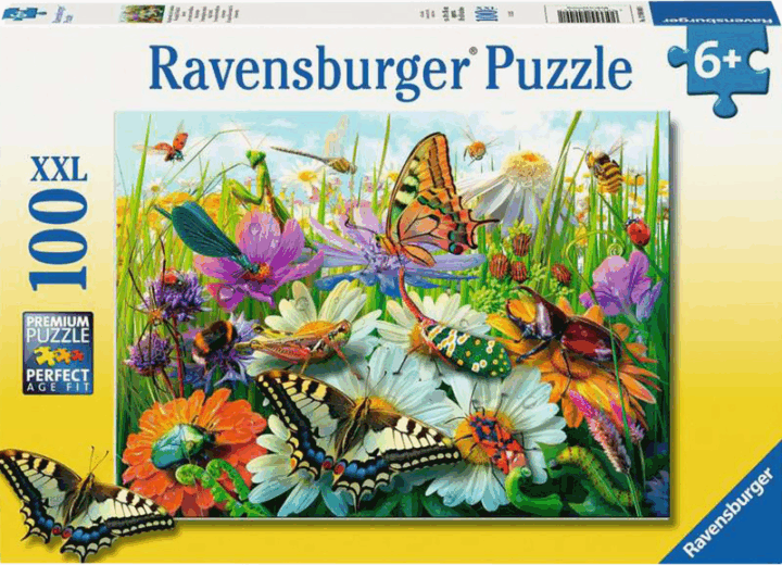 Ravensburger A rovarok csodálatos világa 100 darabos puzzle