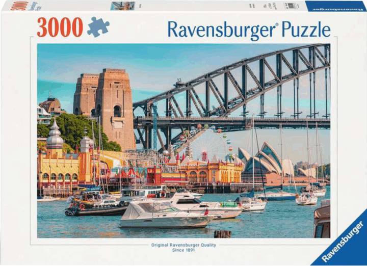 Ravensburger A titkos Sidney 3000 darabos puzzle