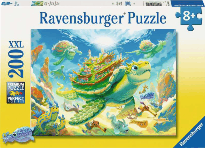 Ravensburger Varázslatos mélytengeri állatok 200 darabos puzzle Ravensburger Varázslatos mélytengeri állatok 200 darabos puzzle