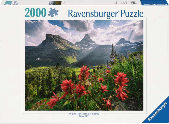 Ravensburger Érintetlen hegyek 2000 darabos puzzle