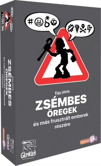 Zsémbes öregek Szórkazotató party társasjáték