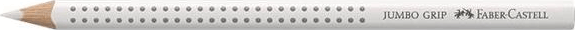 Faber-Castell Jumbo Grip Színes ceruza - Fehér (12db / csomag)