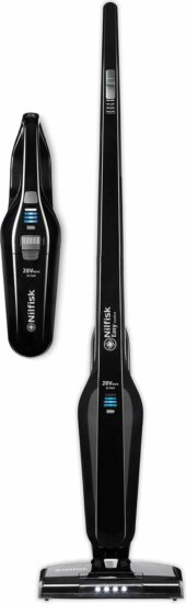 Nilfisk Easy 28V Porzsák Nélküli álló / kézi porszívó 170W - Fekete Nilfisk Easy 28V Porzsák Nélküli álló / kézi porszívó 170W - Fekete