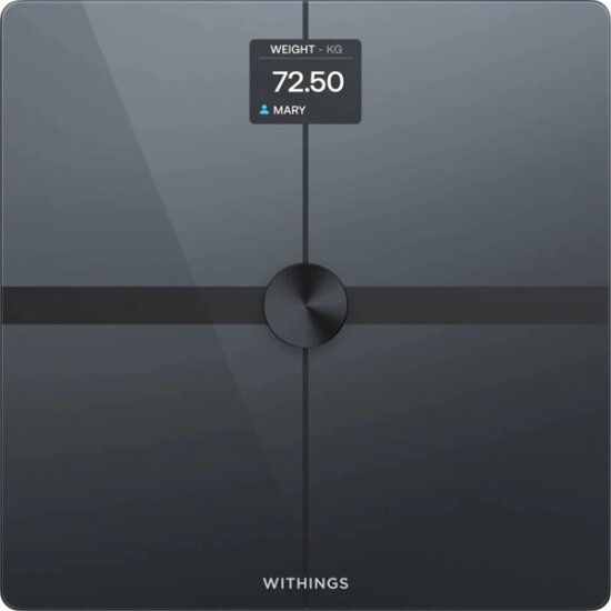 Withings Body Smart All-Inter Okos Személymérleg Max 200kg - Fekete