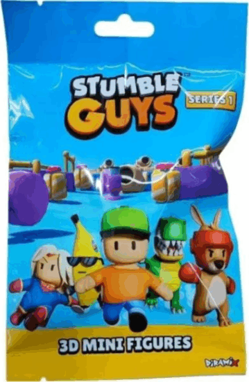 Diramix Stumble Guys Meglepetés mini 3D figura 1. széria