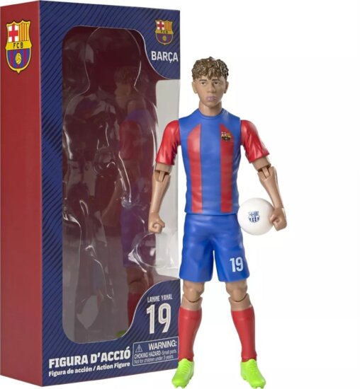 BanboToys FC Barcelona Lamine Yamal gyűjthető Focista figura 20cm