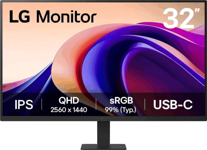 LG 32" 32U631A-B 16:9 QHD IPS LED Monitor 100Hz - Fekete