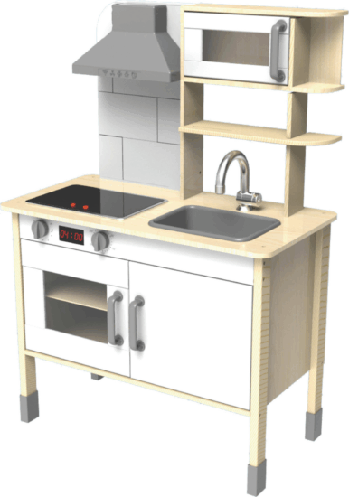 Eichhorn Játék konyhakészlet gyerekeknek - Többszínű
