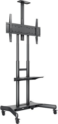 Multibrackets Floorstand Basic 180 55-80" TV gurulós padló tartó állvány - Fekete