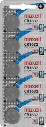 Maxell CR1632 Cink-mangán-dioxid Gombelem 3V (5db/csomag)