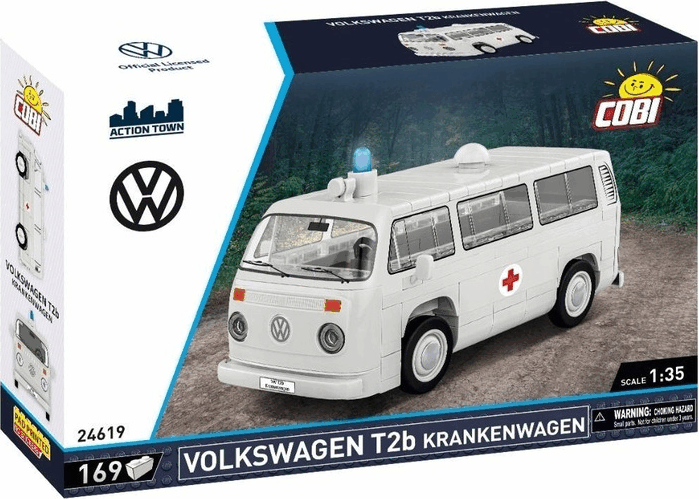 Cobi Volkswagen T2b Mentőautó 169 darabos Építőjáték