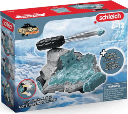 Schleich 42664 Eldrador Creatures Jégsugárhajtású jármű mini figurával