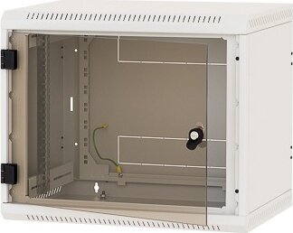 Keline 19" Fal rack iszekrény 12U 600x395mm - Fehér