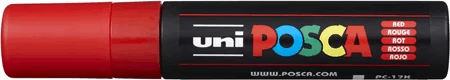 Uni Posca PC-17K 15mm Dekormarker - Piros