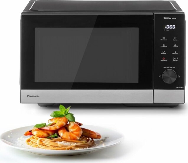 Panasonic NN SD 38 Szabadonálló Mikrohullámú sütő 29L 1000W - Fekete