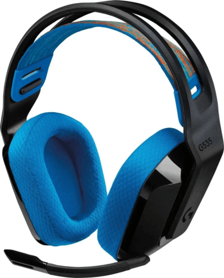 Logitech G535 Lightspeed Vezetékes + Wireless Gaming Fejhallgató Headset - Fekete/Kék
