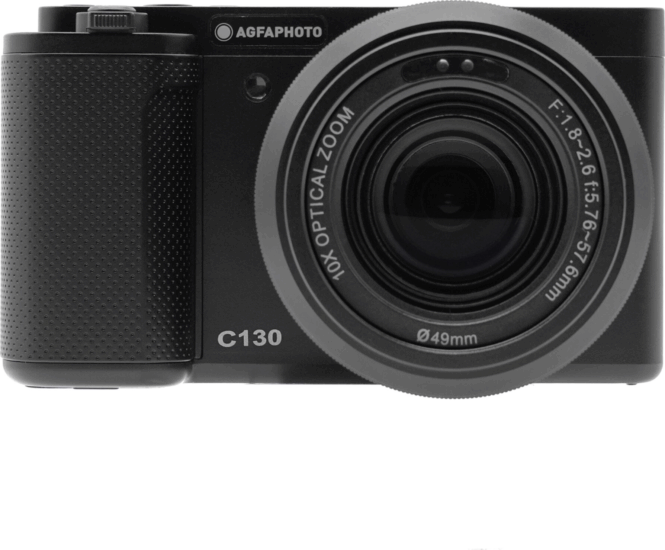 AgfaPhoto Realishot C130 Digitális Fényképező 24Mpx / 4K - Fekete