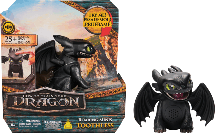 Spin Master Így neveld a sárkányodat - Interaktív Mini-Fogatlan akciófigura