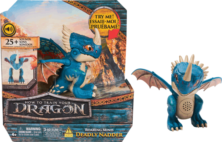 Spin Master Így neveld a sárkányodat - Interaktív Mini-sárkány Stormfly akciófigura