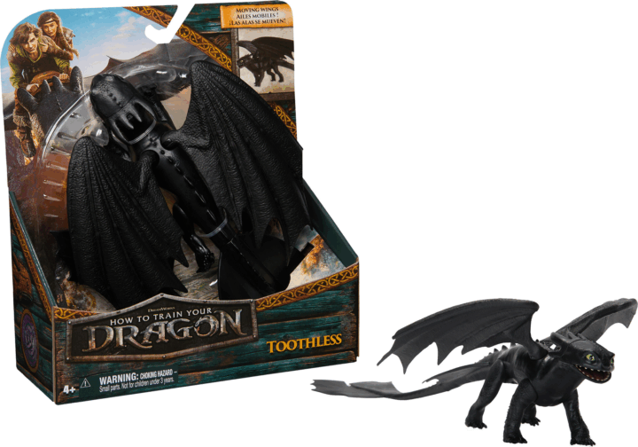 Spin Master Így neveld a sárkányodat Fogatlan figura