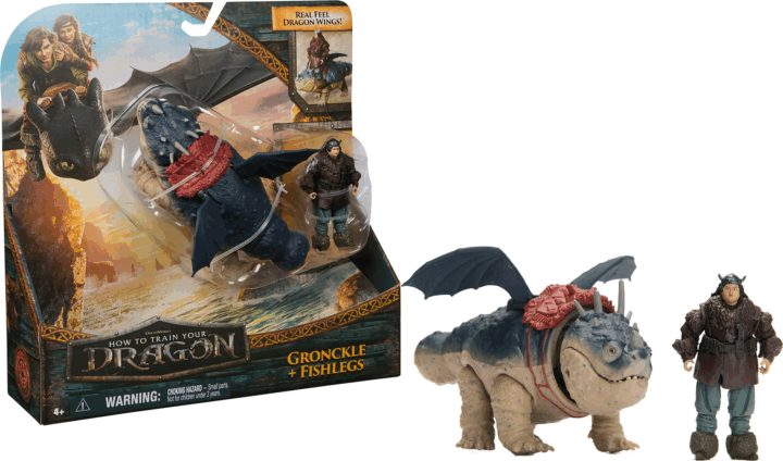 Spin Master Így neveld a sárkányodat Gronckle & Fishlegs figura