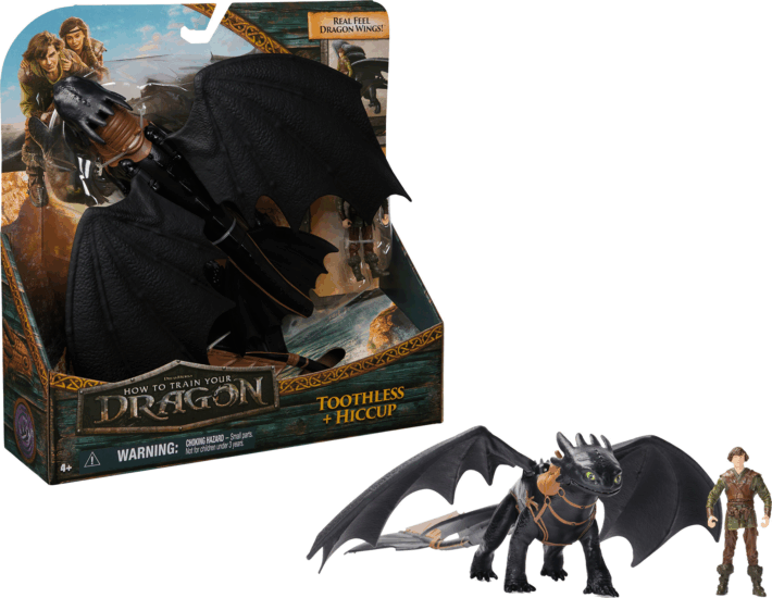 Spin Master Így neveld a sárkányodat Toothless & Hiccup figura